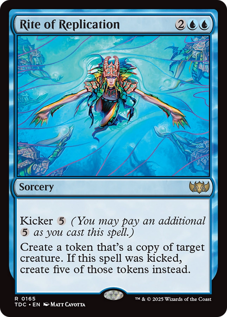 Rite of Replication [Tarkir: Dragonstorm Commander] | Fandemonia Ltd