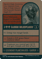 Garruk Wildspeaker [Secret Lair Drop Series] | Fandemonia Ltd