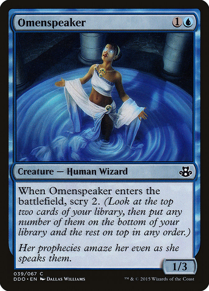 Omenspeaker [Duel Decks: Elspeth vs. Kiora] | Fandemonia Ltd