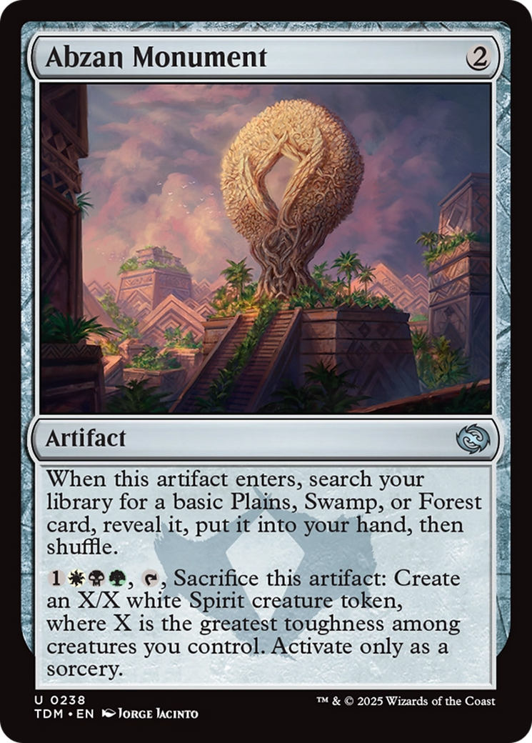 Abzan Monument [Tarkir: Dragonstorm] | Fandemonia Ltd