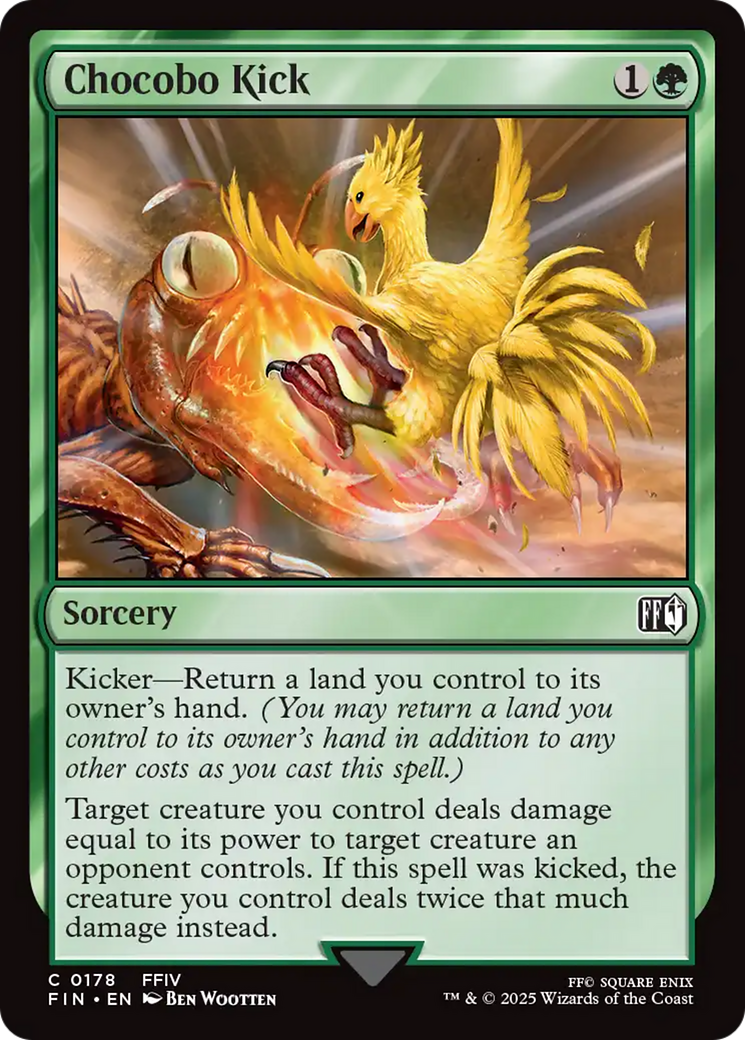 Chocobo Kick [FINAL FANTASY] | Fandemonia Ltd