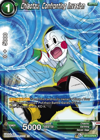 Chiaotzu, Confronting Invasion (BT15-079) [Saiyan Showdown] | Fandemonia Ltd