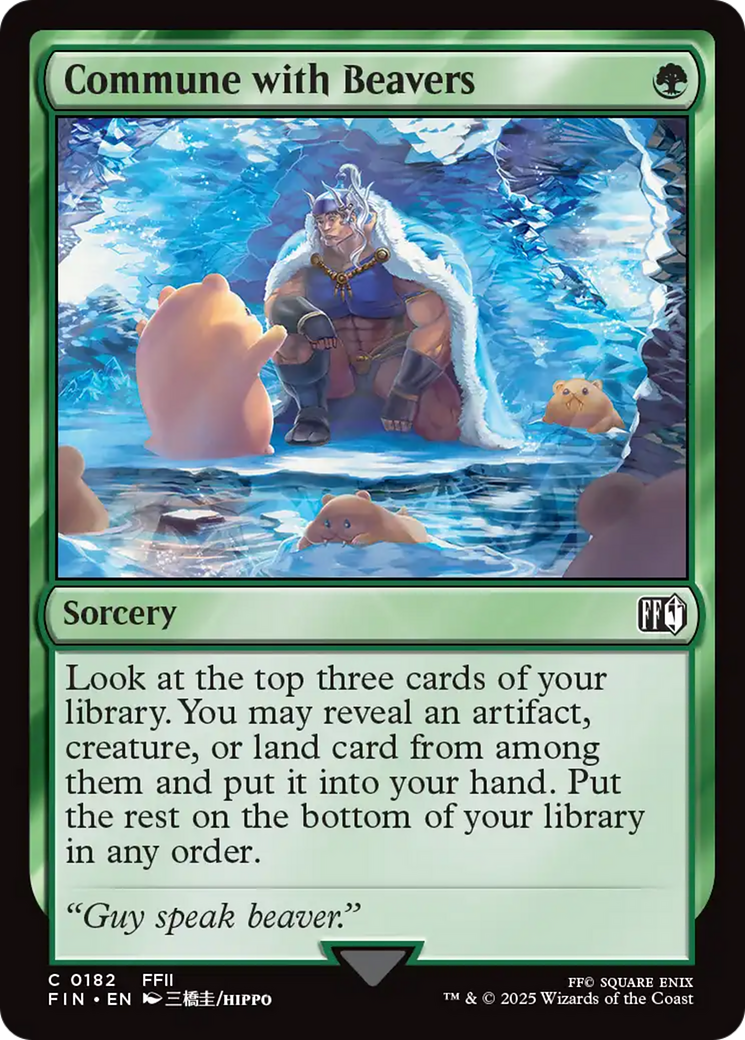 Commune with Beavers [FINAL FANTASY] | Fandemonia Ltd