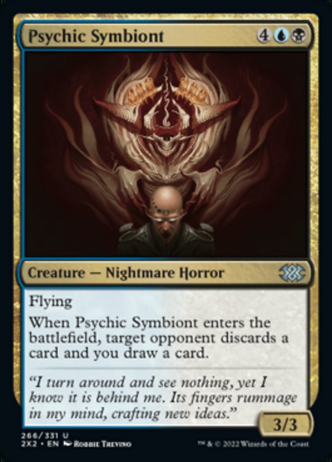 Psychic Symbiont [Double Masters 2022] | Fandemonia Ltd