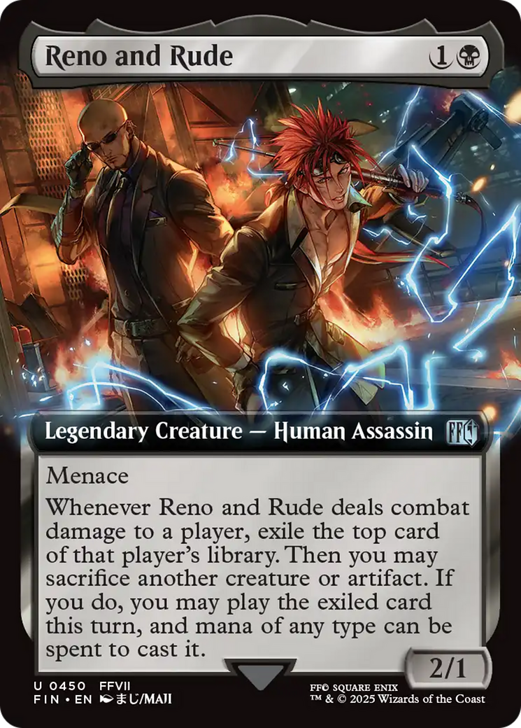 Reno and Rude (Extended Art) [FINAL FANTASY] | Fandemonia Ltd