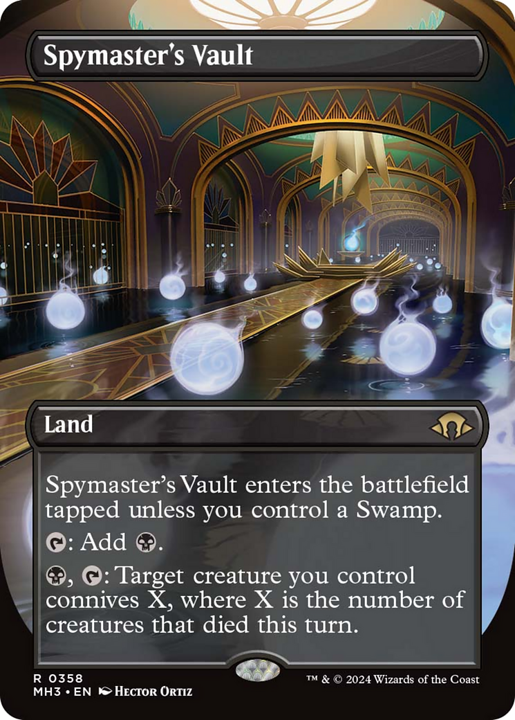 Spymaster's Vault (Borderless) [Modern Horizons 3] | Fandemonia Ltd