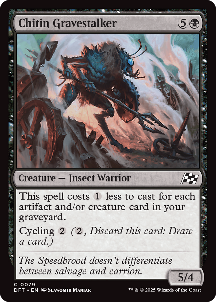 Chitin Gravestalker [Aetherdrift] | Fandemonia Ltd
