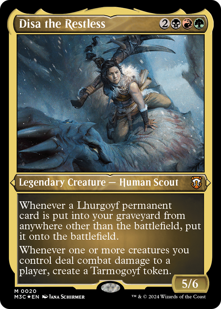 Disa the Restless (Foil Etched) [Modern Horizons 3 Commander] | Fandemonia Ltd