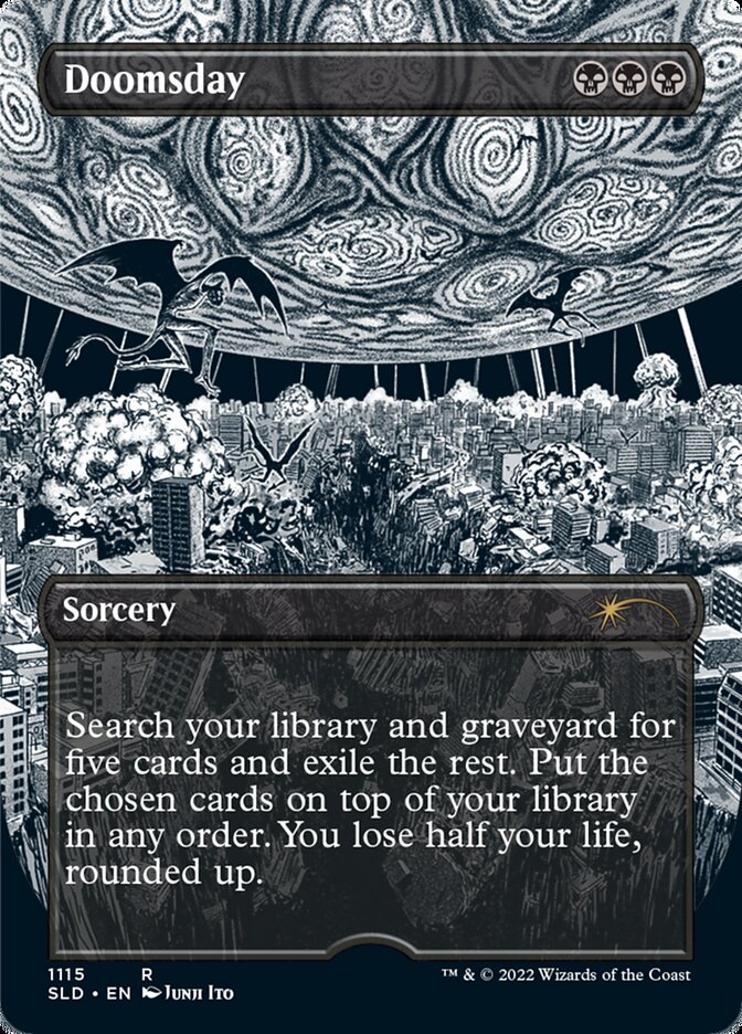 Doomsday (Borderless Etched Foil) [Secret Lair Drop Series] | Fandemonia Ltd