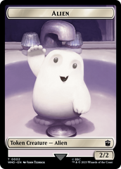 Copy // Alien Double-Sided Token [Doctor Who Tokens] | Fandemonia Ltd