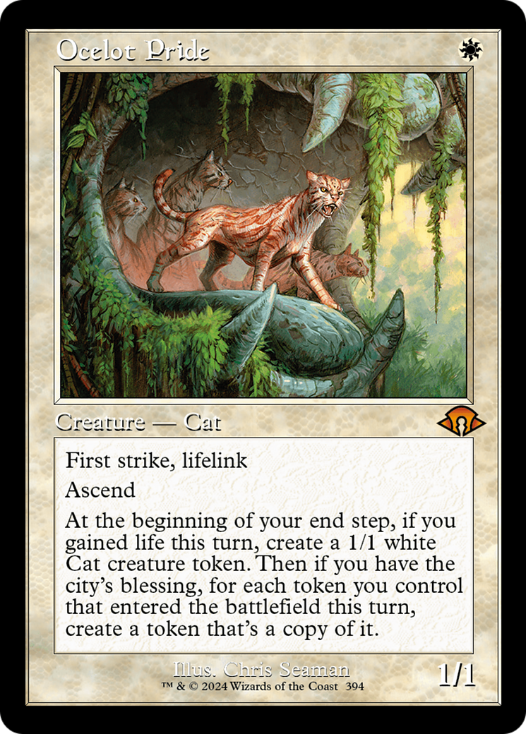 Ocelot Pride (Retro) [Modern Horizons 3] | Fandemonia Ltd