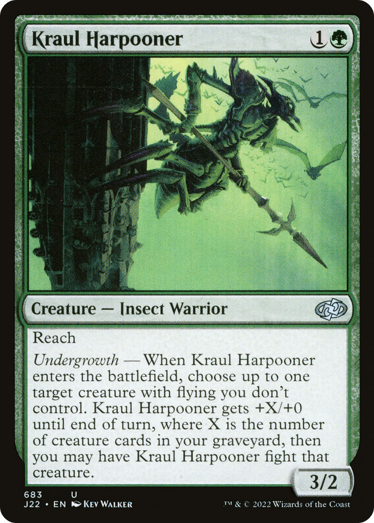 Kraul Harpooner [Jumpstart 2022] | Fandemonia Ltd