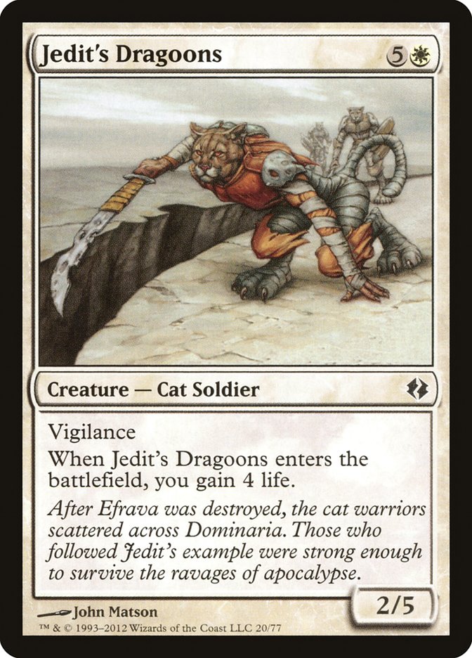 Jedit's Dragoons [Duel Decks: Venser vs. Koth] | Fandemonia Ltd