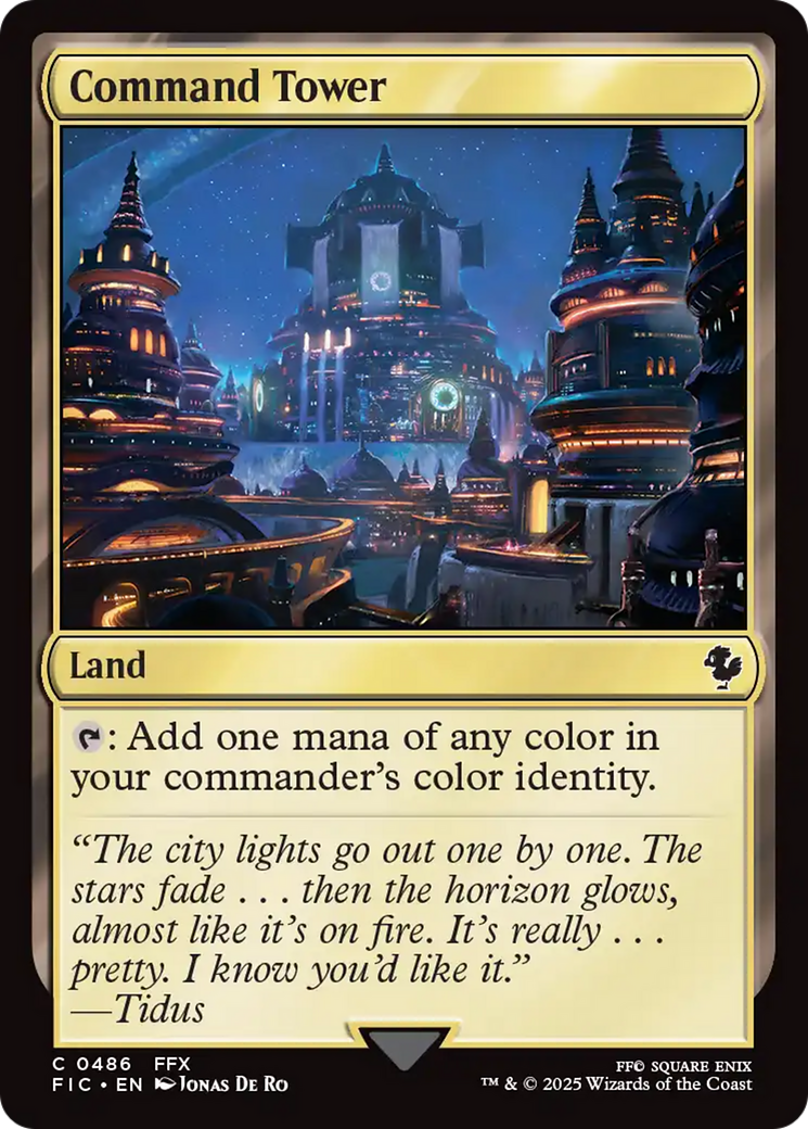 Command Tower (0486) [FINAL FANTASY Commander] | Fandemonia Ltd