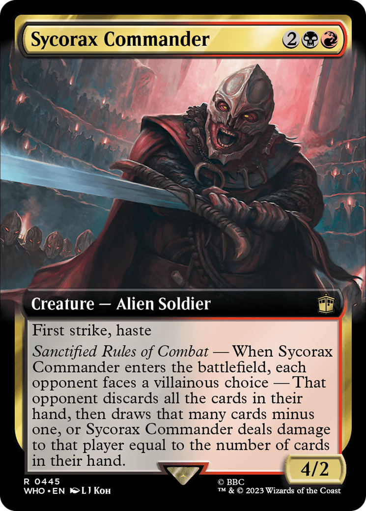 Sycorax Commander (Extended Art) [Doctor Who] | Fandemonia Ltd