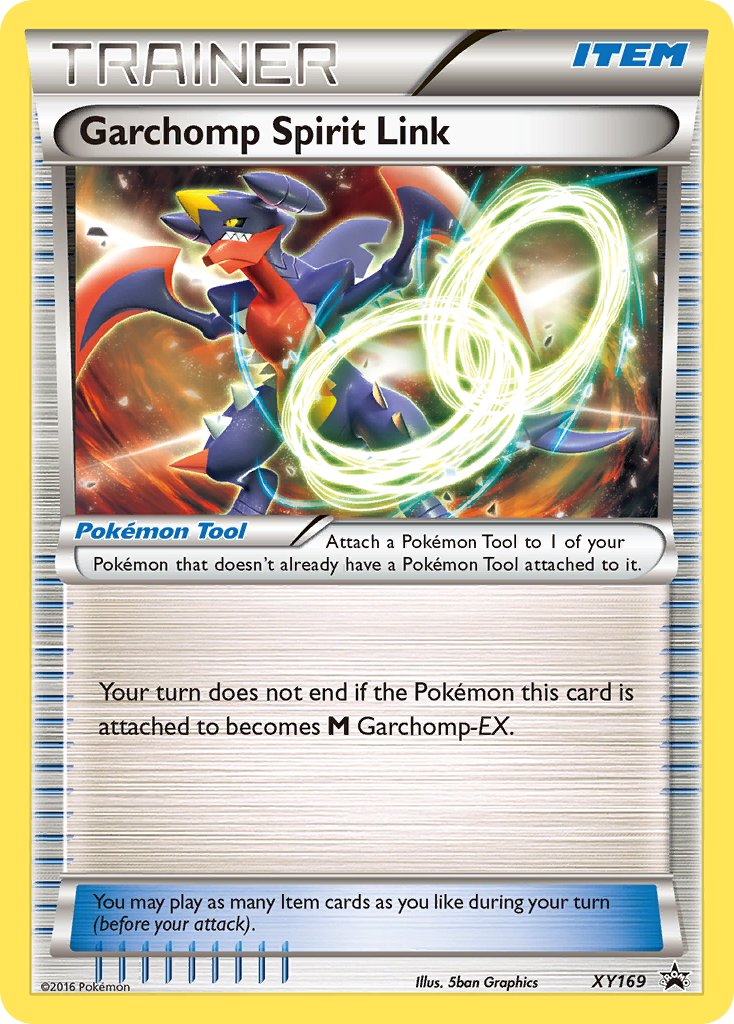 Garchomp Spirit Link (XY169) [XY: Black Star Promos] | Fandemonia Ltd