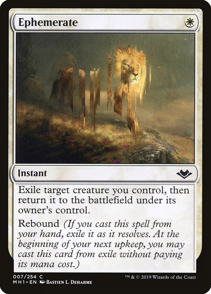 Ephemerate [Modern Horizons] | Fandemonia Ltd