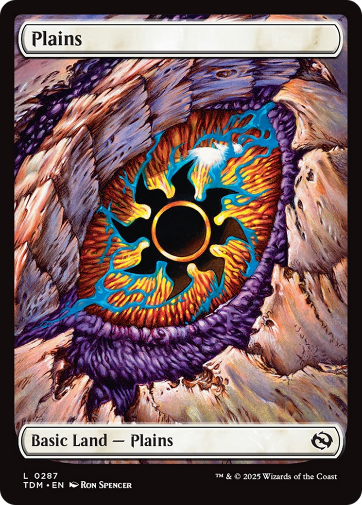 Plains (0287) [Tarkir: Dragonstorm] | Fandemonia Ltd