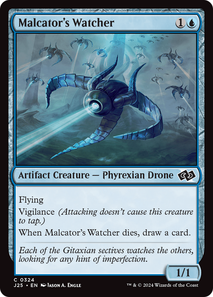 Malcator's Watcher [Foundations Jumpstart] | Fandemonia Ltd