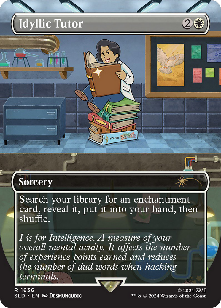 Idyllic Tutor (1636) (Rainbow Foil) [Secret Lair Drop Series] | Fandemonia Ltd