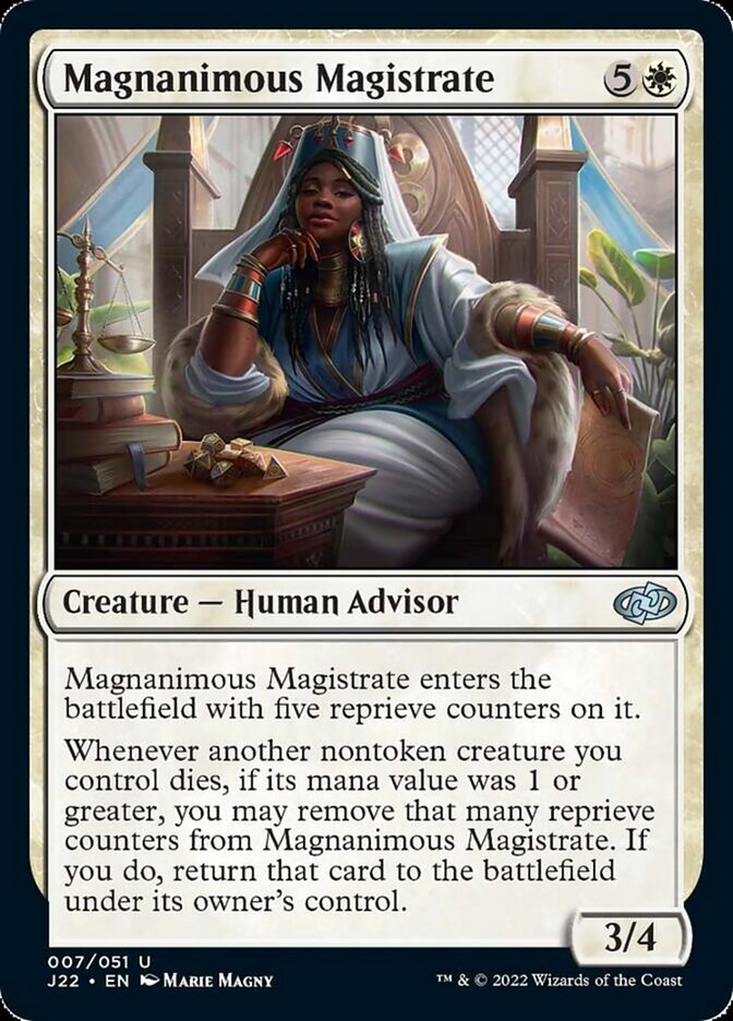 Magnanimous Magistrate [Jumpstart 2022] | Fandemonia Ltd