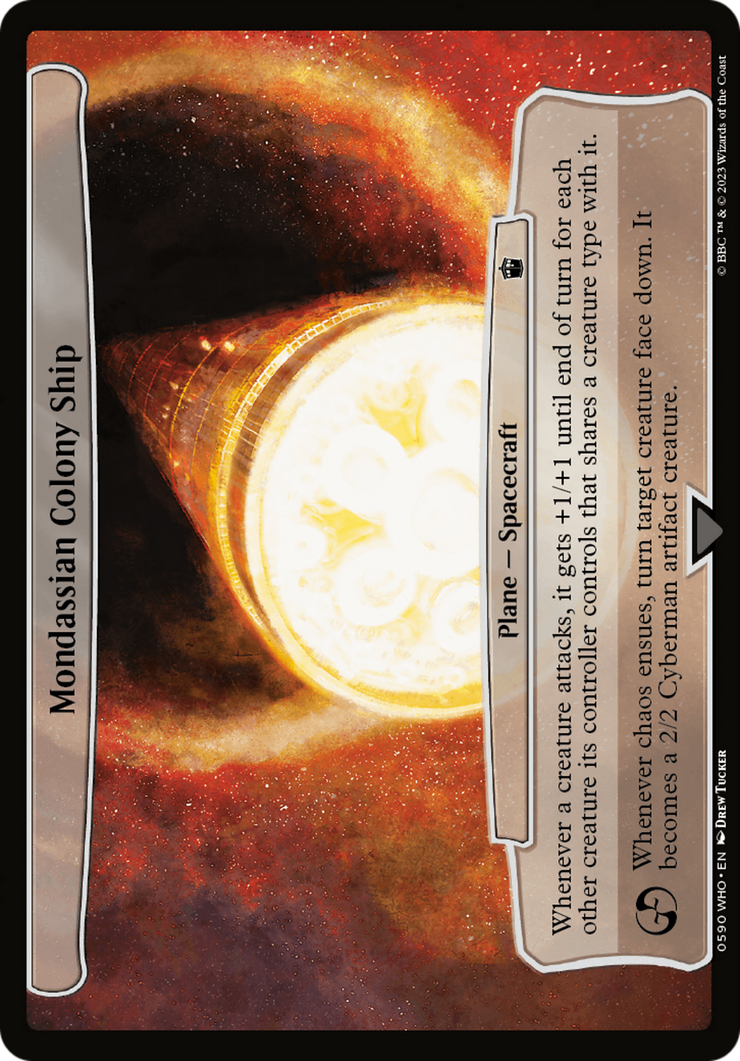 Mondassian Colony Ship [Doctor Who] | Fandemonia Ltd
