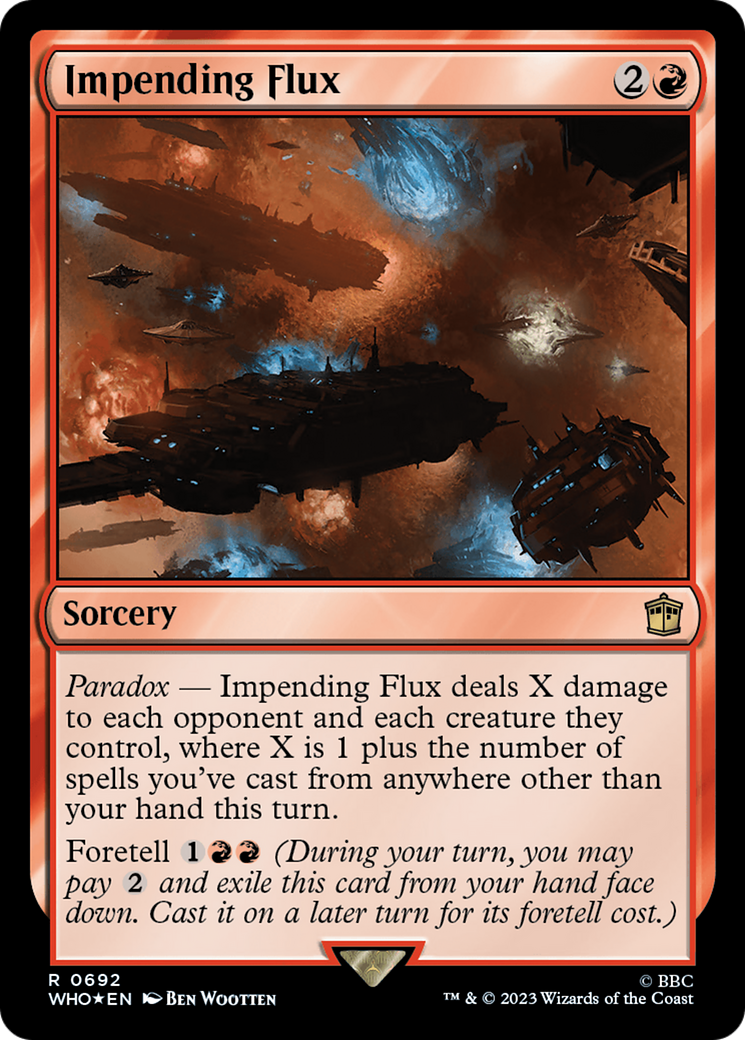 Impending Flux (Surge Foil) [Doctor Who] | Fandemonia Ltd