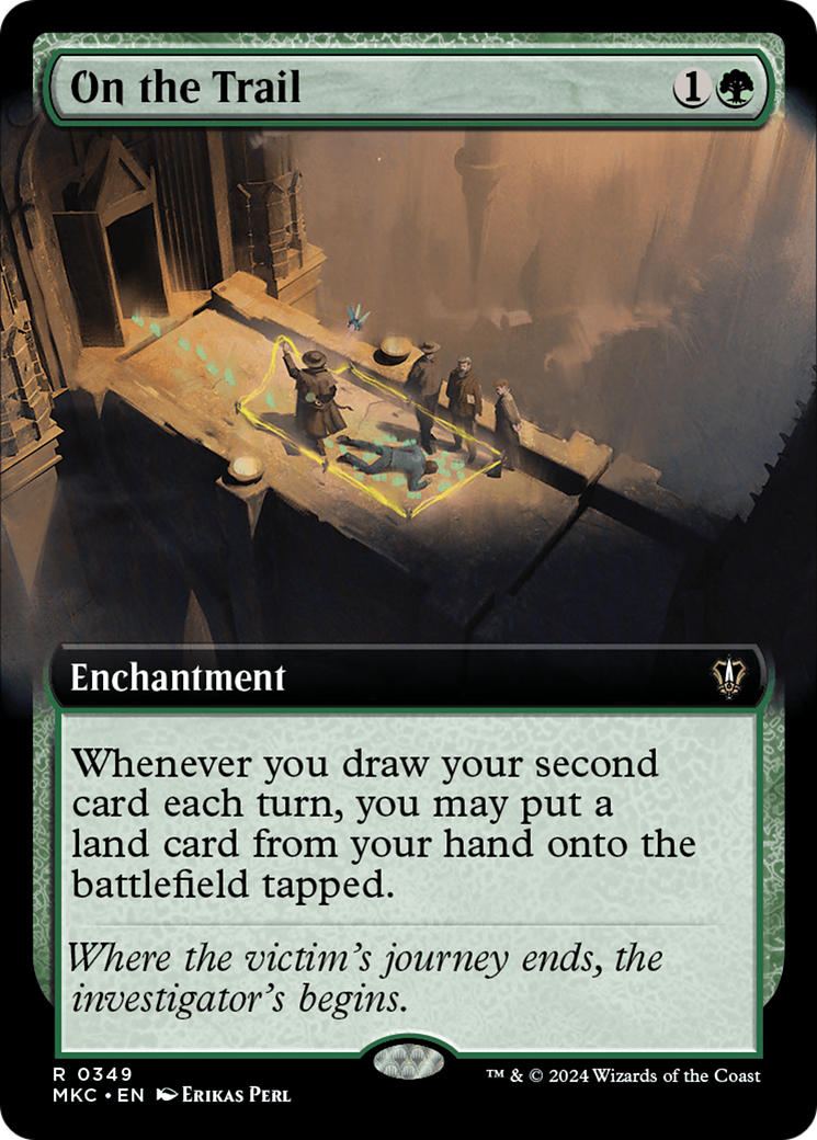 On the Trail (Extended Art) [Murders at Karlov Manor Commander] | Fandemonia Ltd