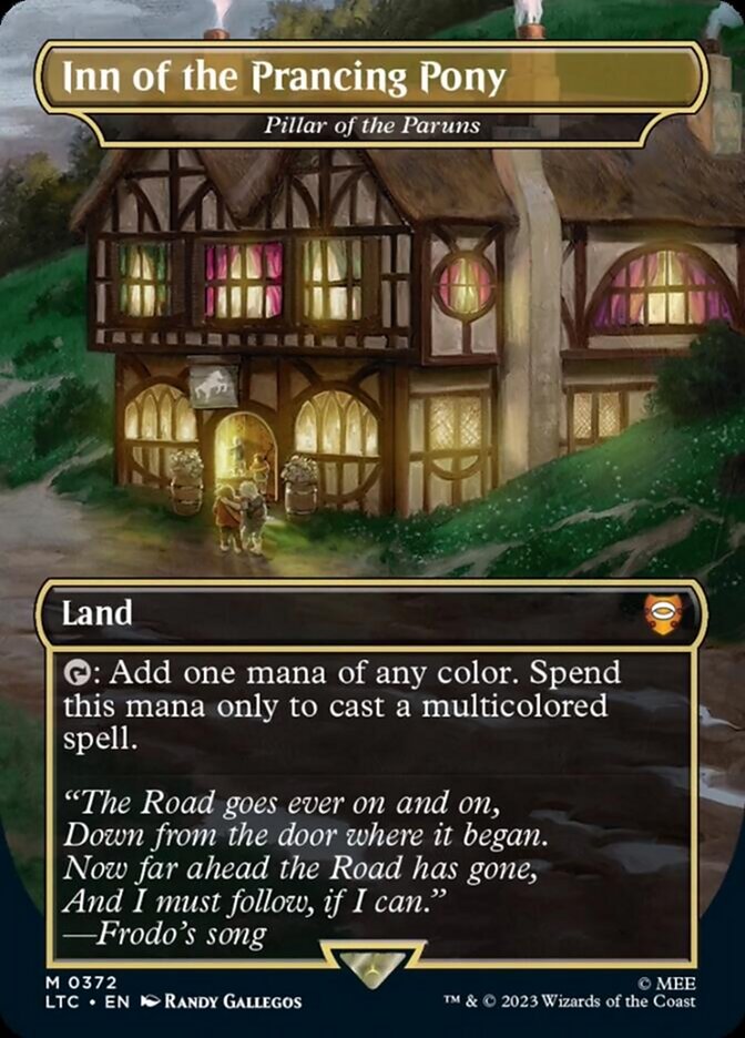 Inn of the Prancing Pony - Pillar of the Paruns [The Lord of the Rings: Tales of Middle-Earth Commander] | Fandemonia Ltd