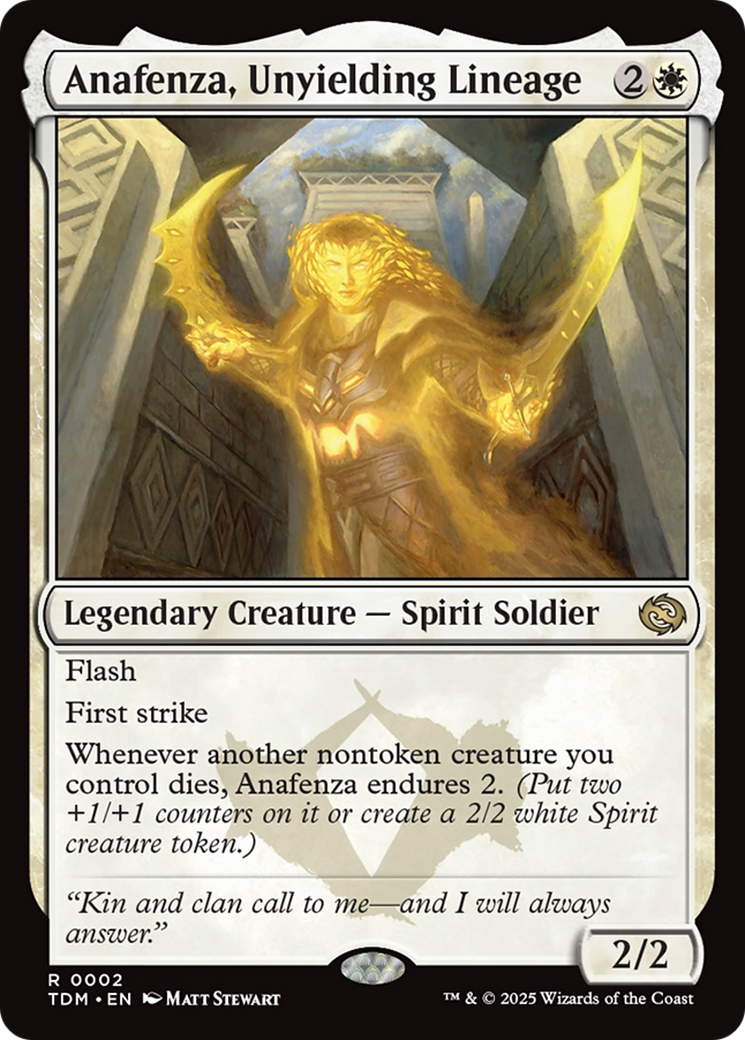 Anafenza, Unyielding Lineage [Tarkir: Dragonstorm] | Fandemonia Ltd