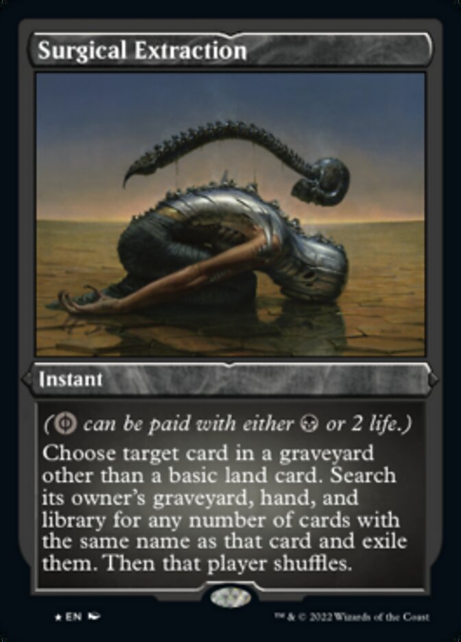 Surgical Extraction (Foil Etched) [Double Masters 2022] | Fandemonia Ltd