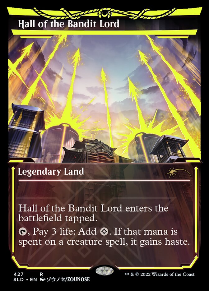 Hall of the Bandit Lord (Neon Ink Yellow) [Secret Lair Drop Series] | Fandemonia Ltd