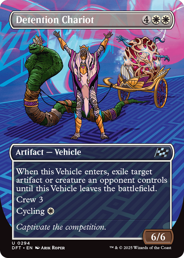 Detention Chariot (Borderless) [Aetherdrift] | Fandemonia Ltd