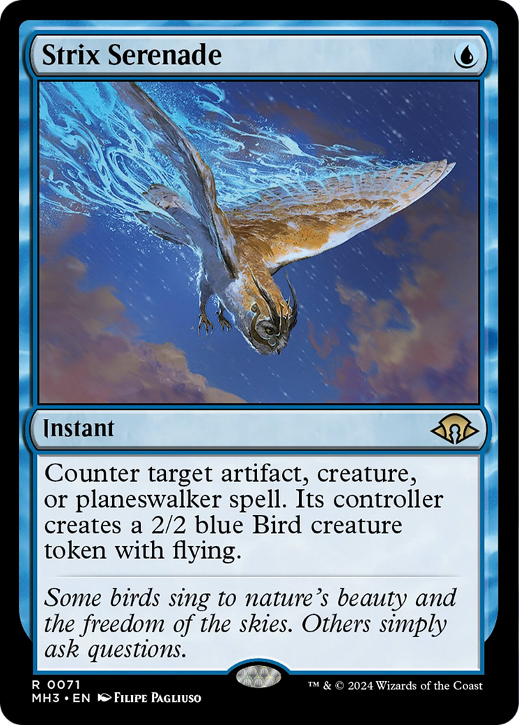 Strix Serenade [Modern Horizons 3] | Fandemonia Ltd