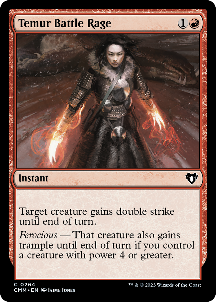 Temur Battle Rage [Commander Masters] | Fandemonia Ltd