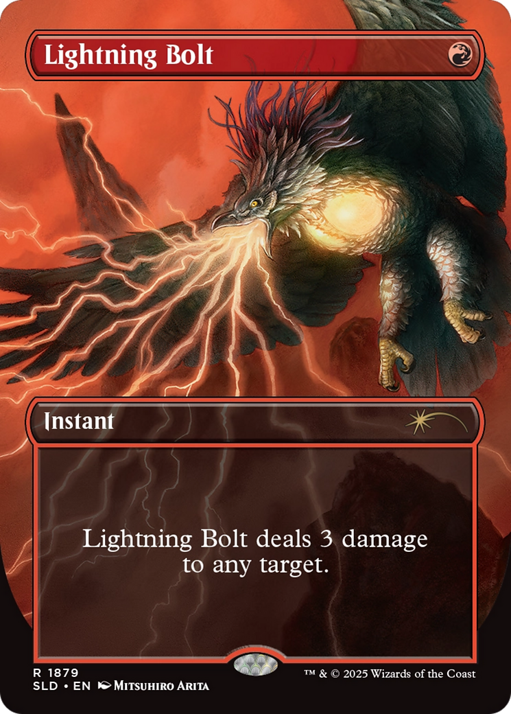 Lightning Bolt (1879) (Rainbow Foil) [Secret Lair Drop Series] | Fandemonia Ltd