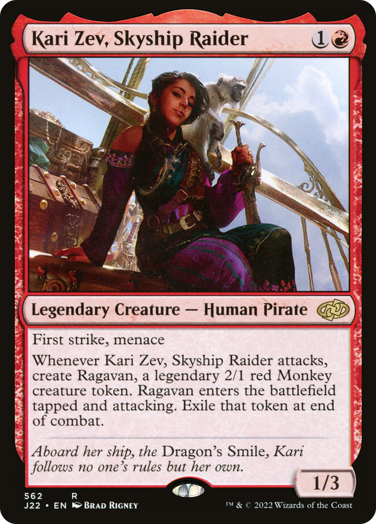 Kari Zev, Skyship Raider [Jumpstart 2022] | Fandemonia Ltd