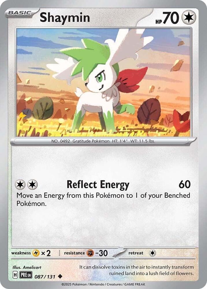 Shaymin (087/131) [Scarlet & Violet: Prismatic Evolutions] | Fandemonia Ltd