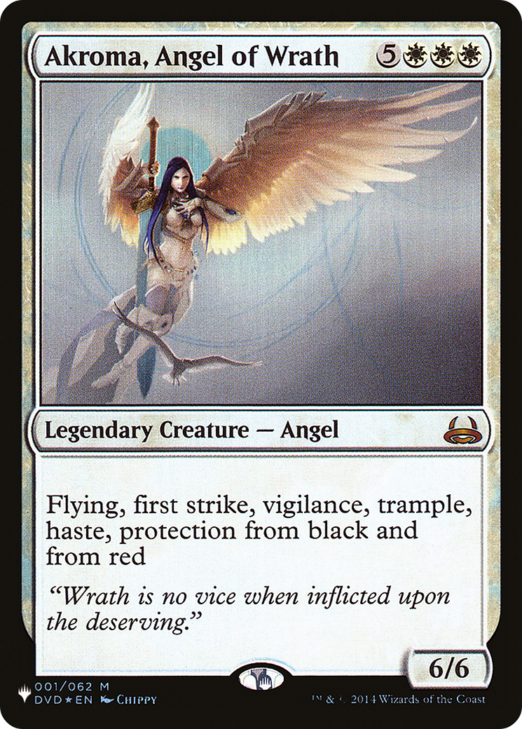 Akroma, Angel of Wrath [The List] | Fandemonia Ltd
