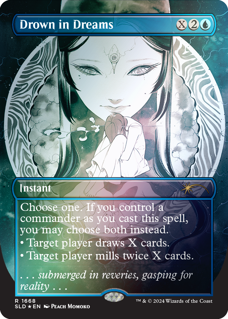 Drown in Dreams (Rainbow Foil) [Secret Lair Drop Series] | Fandemonia Ltd