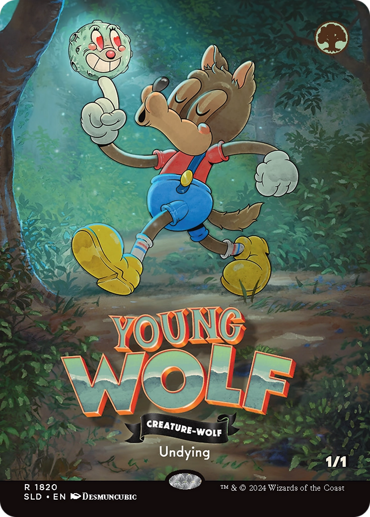 Young Wolf [Secret Lair Drop Series] | Fandemonia Ltd
