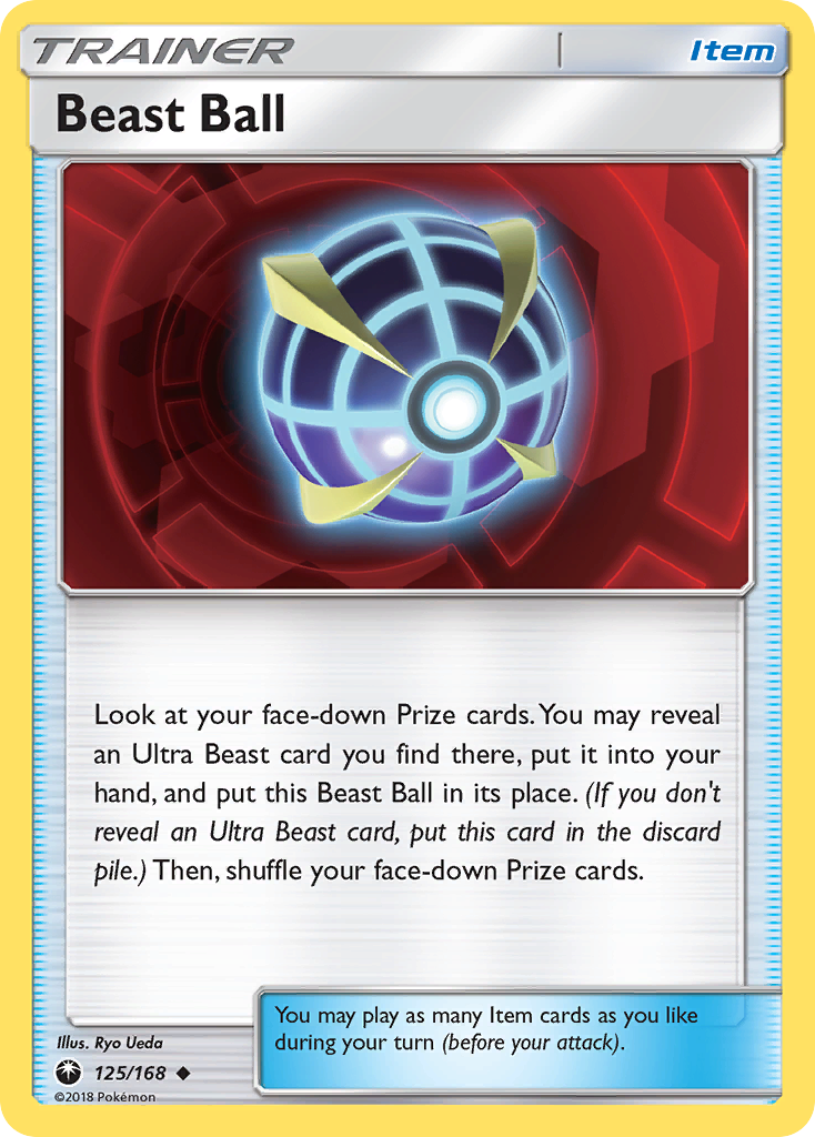 Beast Ball (125/168) [Sun & Moon: Celestial Storm] | Fandemonia Ltd