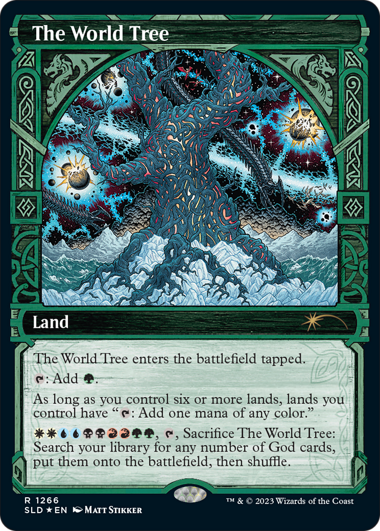 The World Tree (Halo Foil) [Secret Lair Drop Series] | Fandemonia Ltd