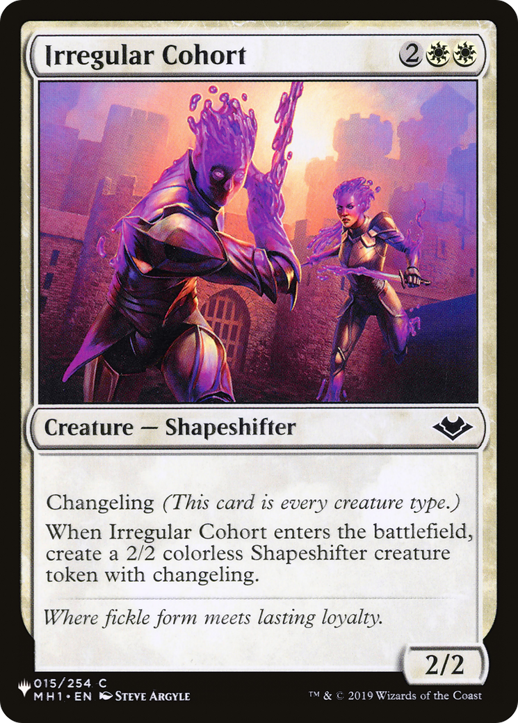 Irregular Cohort [The List] | Fandemonia Ltd