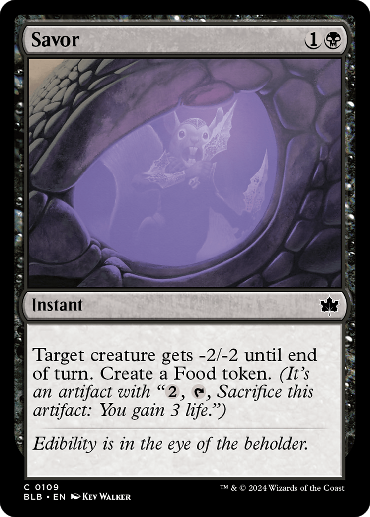 Savor [Bloomburrow] | Fandemonia Ltd