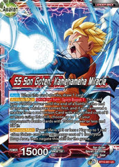 Son Goten // SS Son Goten, Kamehameha Miracle (BT15-001) [Saiyan Showdown] | Fandemonia Ltd
