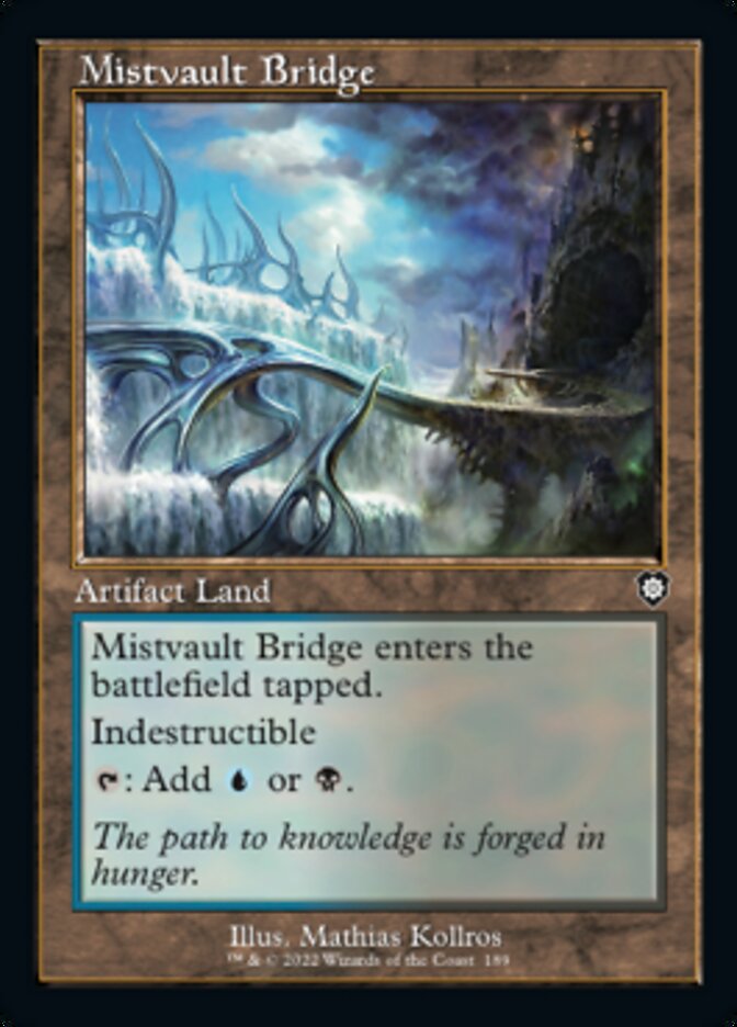 Mistvault Bridge (Retro) [The Brothers' War Commander] | Fandemonia Ltd