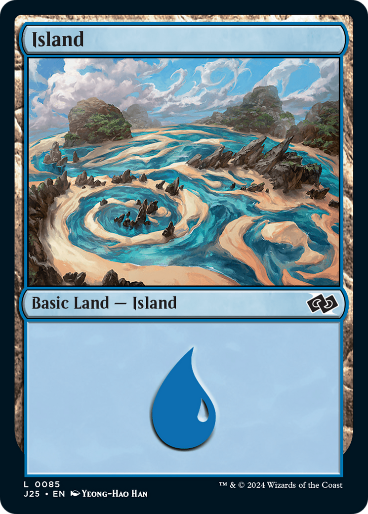 Island (85) [Foundations Jumpstart] | Fandemonia Ltd