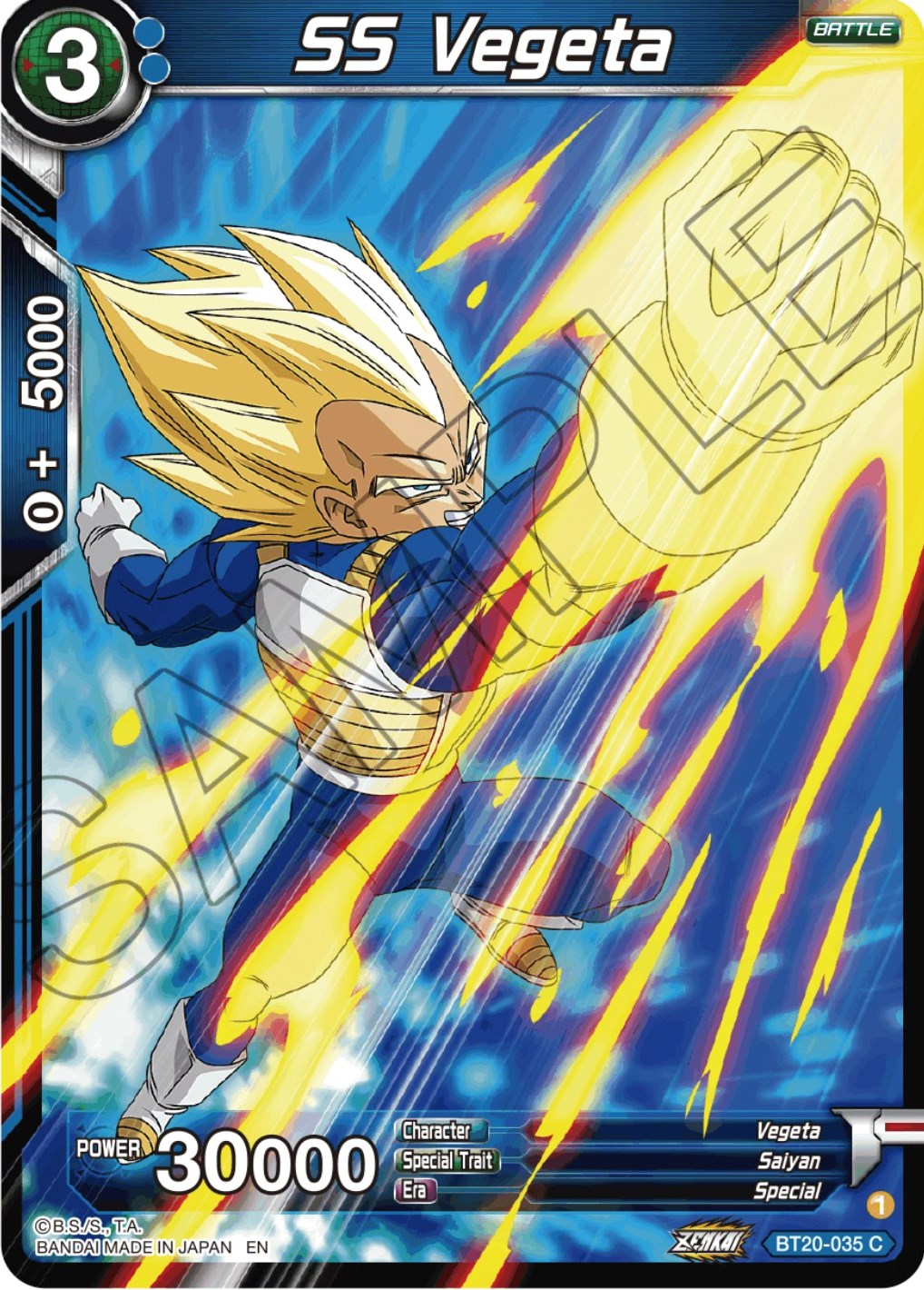 SS Vegeta (BT20-035) [Power Absorbed] | Fandemonia Ltd