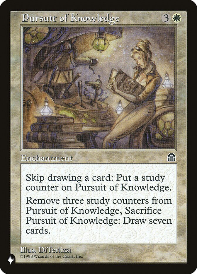 Pursuit of Knowledge [The List] | Fandemonia Ltd